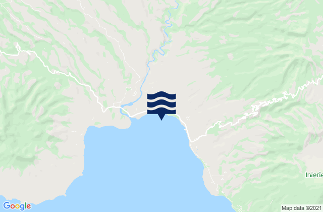 Bajawa, Indonesiaの潮見表地図