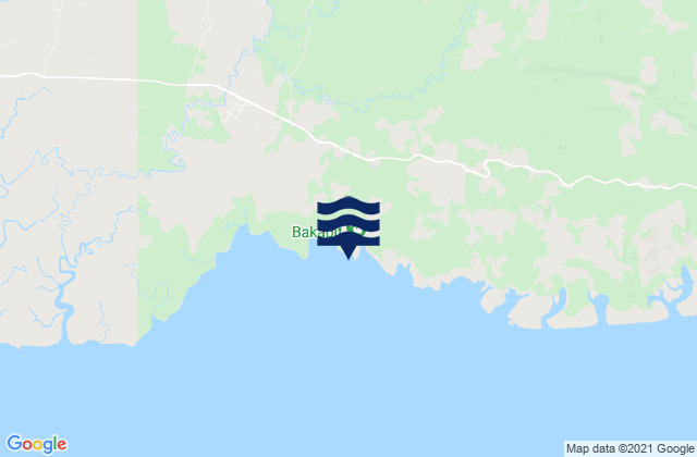 Bakapit (Darvel Bay), Malaysiaの潮見表地図