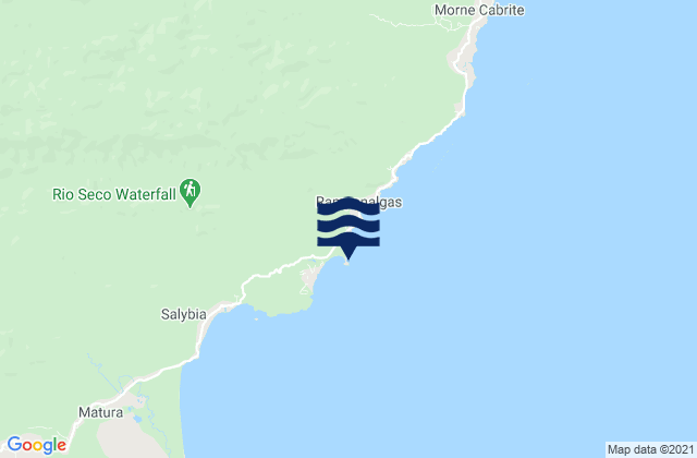 Balandra, Trinidad and Tobagoの潮見表地図