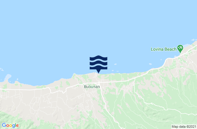Baleagung, Indonesiaの潮見表地図