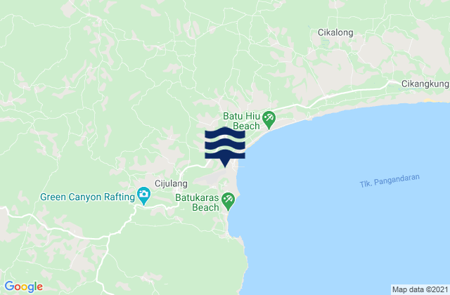 Balengbeng, Indonesiaの潮見表地図