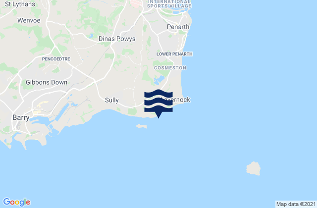 Ball Bay, United Kingdomの潮見表地図