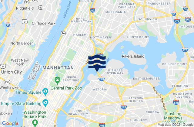 Bananas Point, United Statesの潮見表地図