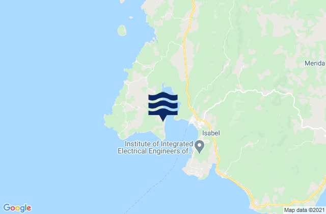Bantiqui, Philippinesの潮見表地図