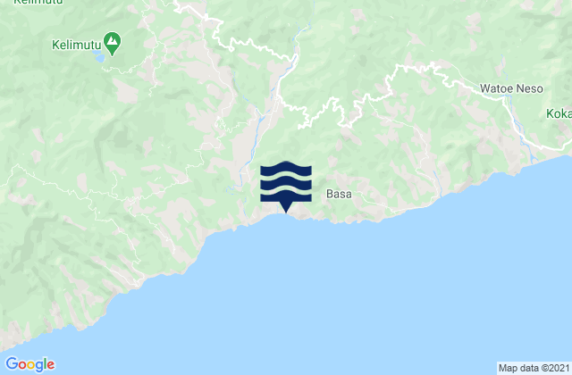 Baolokan, Indonesiaの潮見表地図
