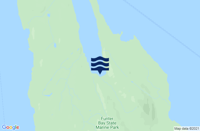 Barlow Cove, United Statesの潮見表地図