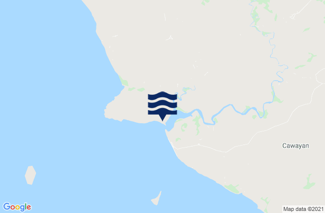 Barra, Philippinesの潮見表地図