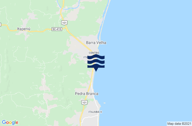 Barra Velha, Brazilの潮見表地図