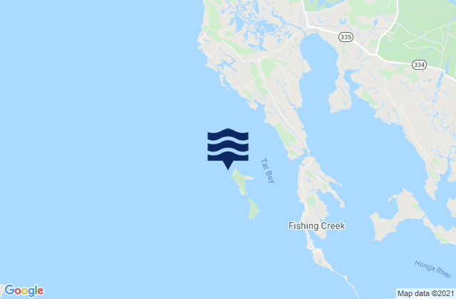 Barren Island, United Statesの潮見表地図