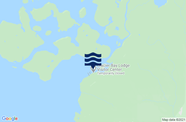 Bartlett Cove, United Statesの潮見表地図