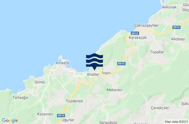 Bartın, Turkeyの潮見表地図