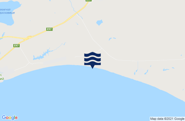 Batal’noye, Ukraineの潮見表地図