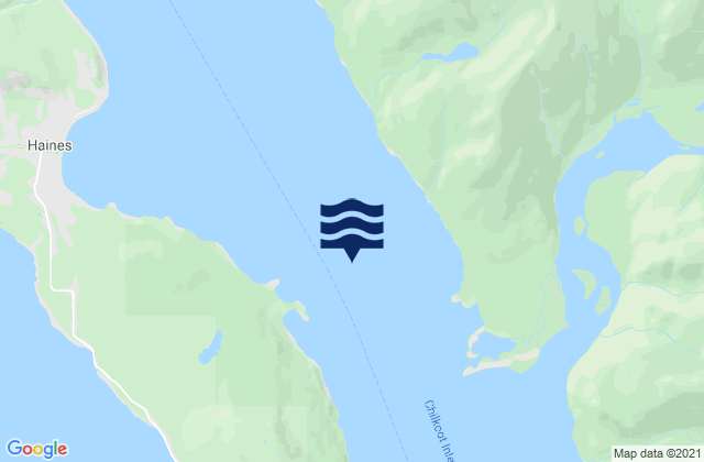 Battery Point, United Statesの潮見表地図