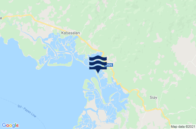 Batu, Philippinesの潮見表地図