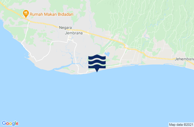 Batuagung, Indonesiaの潮見表地図
