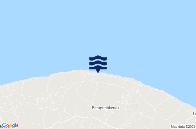 Batuputih, Indonesiaの潮見表地図