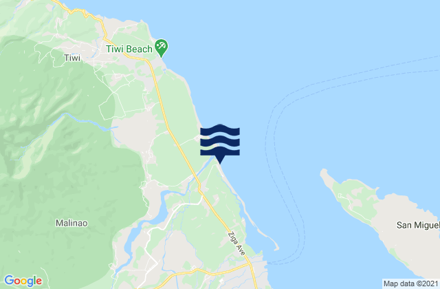 Baybay, Philippinesの潮見表地図