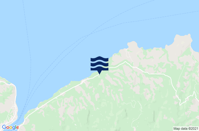Bayuwan, Indonesiaの潮見表地図
