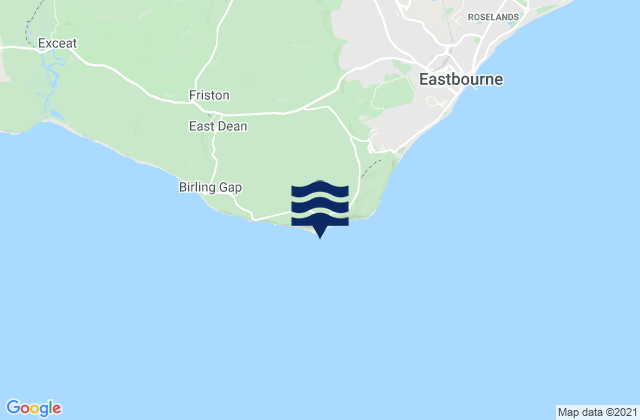 Beachy Head, United Kingdomの潮見表地図