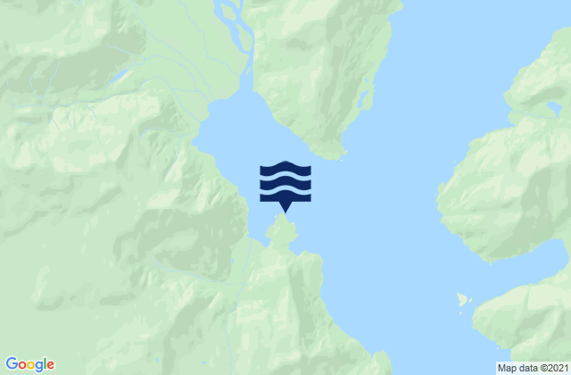 Beauty Bay Nuka Bay, United Statesの潮見表地図