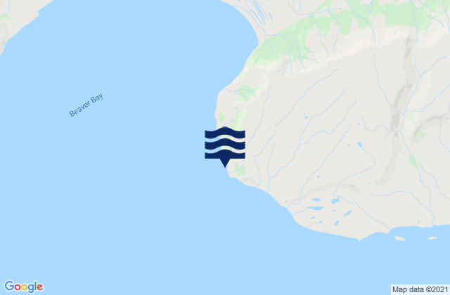 Beaver Bay, United Statesの潮見表地図