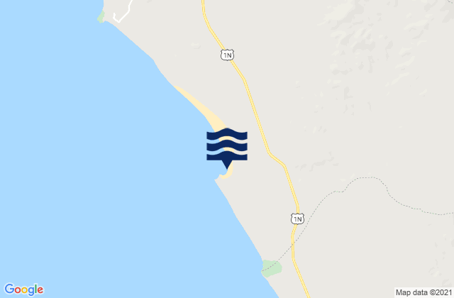 Bermejo, Peruの潮見表地図