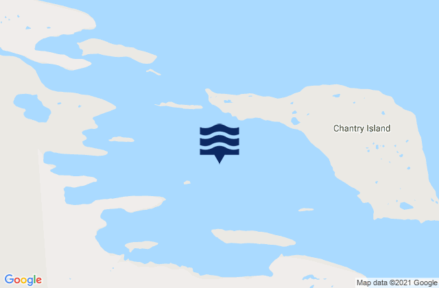 Bernard Harbour, Canadaの潮見表地図