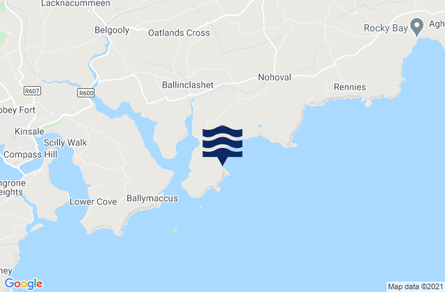 Big Doon, Irelandの潮見表地図
