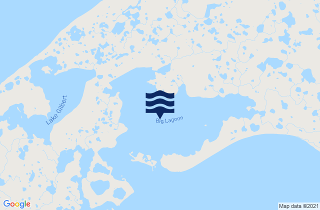 Big Lagoon, United Statesの潮見表地図