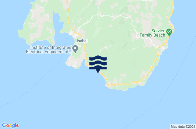 Bilwang, Philippinesの潮見表地図