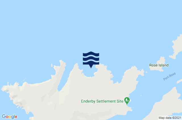 Black Head, New Zealandの潮見表地図