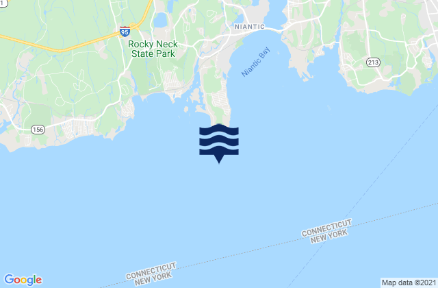 Black Point 0.8 mile south of, United Statesの潮見表地図