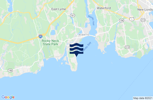 Black Point, United Statesの潮見表地図