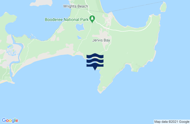 Black Rock / Aussie Pipe, Australiaの潮見表地図