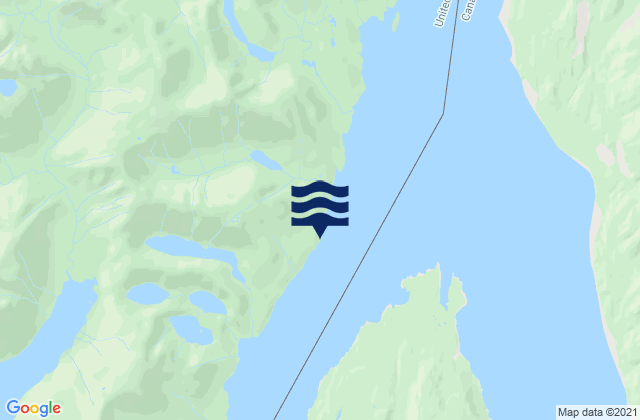 Blaine Point, United Statesの潮見表地図
