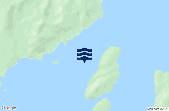 Blaquiere Point, United Statesの潮見表地図