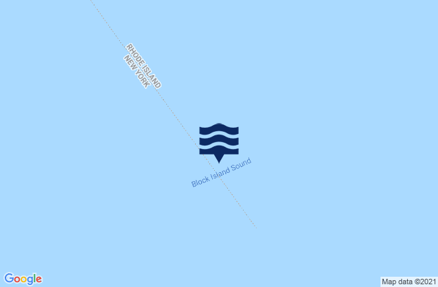 Block Island (SW end), Block Island Sound, United Statesの潮見表地図
