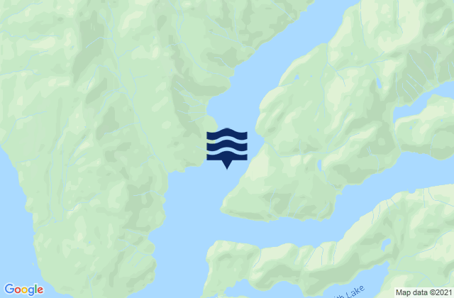 Boca De Quadra, United Statesの潮見表地図