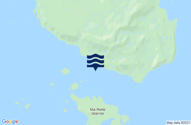 Bocas De Finas, United Statesの潮見表地図
