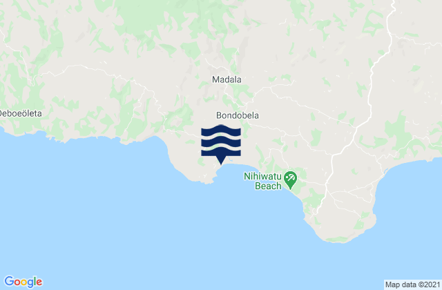 Bogorawatu, Indonesiaの潮見表地図
