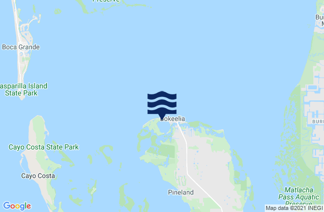 Bokeelia Island, United Statesの潮見表地図