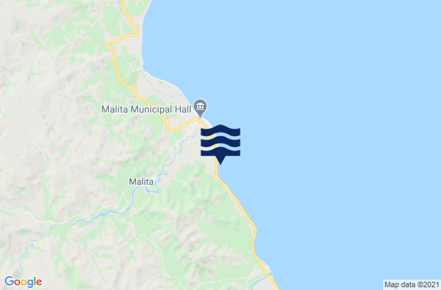 Bolila, Philippinesの潮見表地図