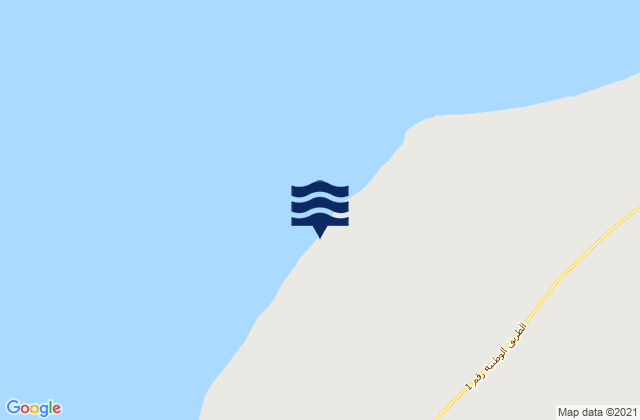 Boujdour, Moroccoの潮見表地図