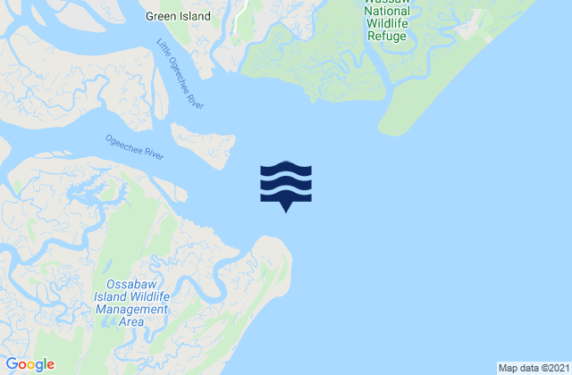 Bradley Point NNE of, United Statesの潮見表地図