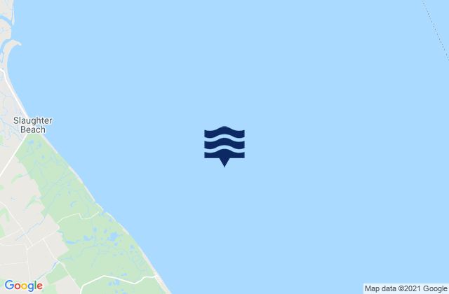 Broadkill Slough, United Statesの潮見表地図