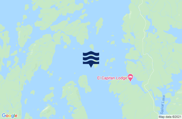 Brockman Island, United Statesの潮見表地図
