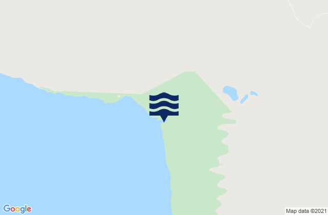 Broome, Australiaの潮見表地図