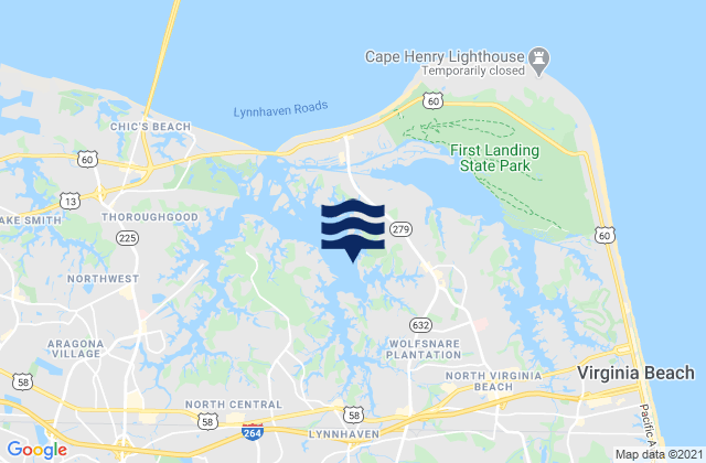 Brown Cove, United Statesの潮見表地図