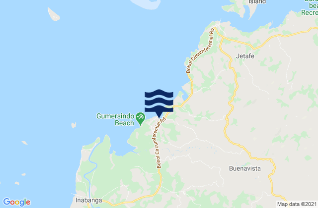 Buenavista, Philippinesの潮見表地図