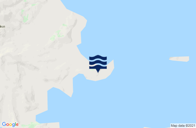 Bugle Point Great Sitkin Island, United Statesの潮見表地図